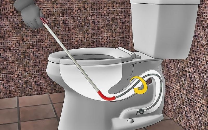Sử dụng dụng cụ câu rác